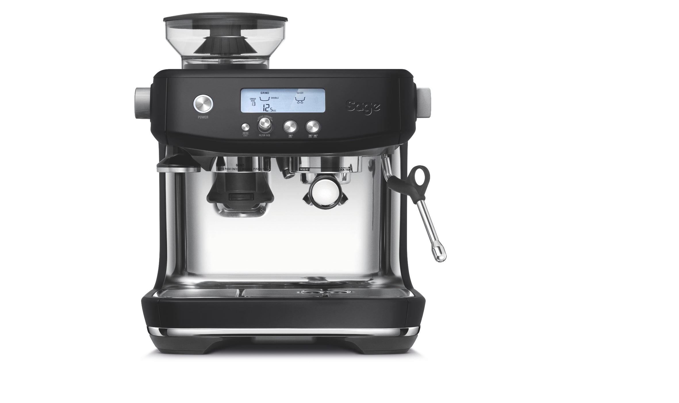 Sage Barista Pro Black Truffle, product view