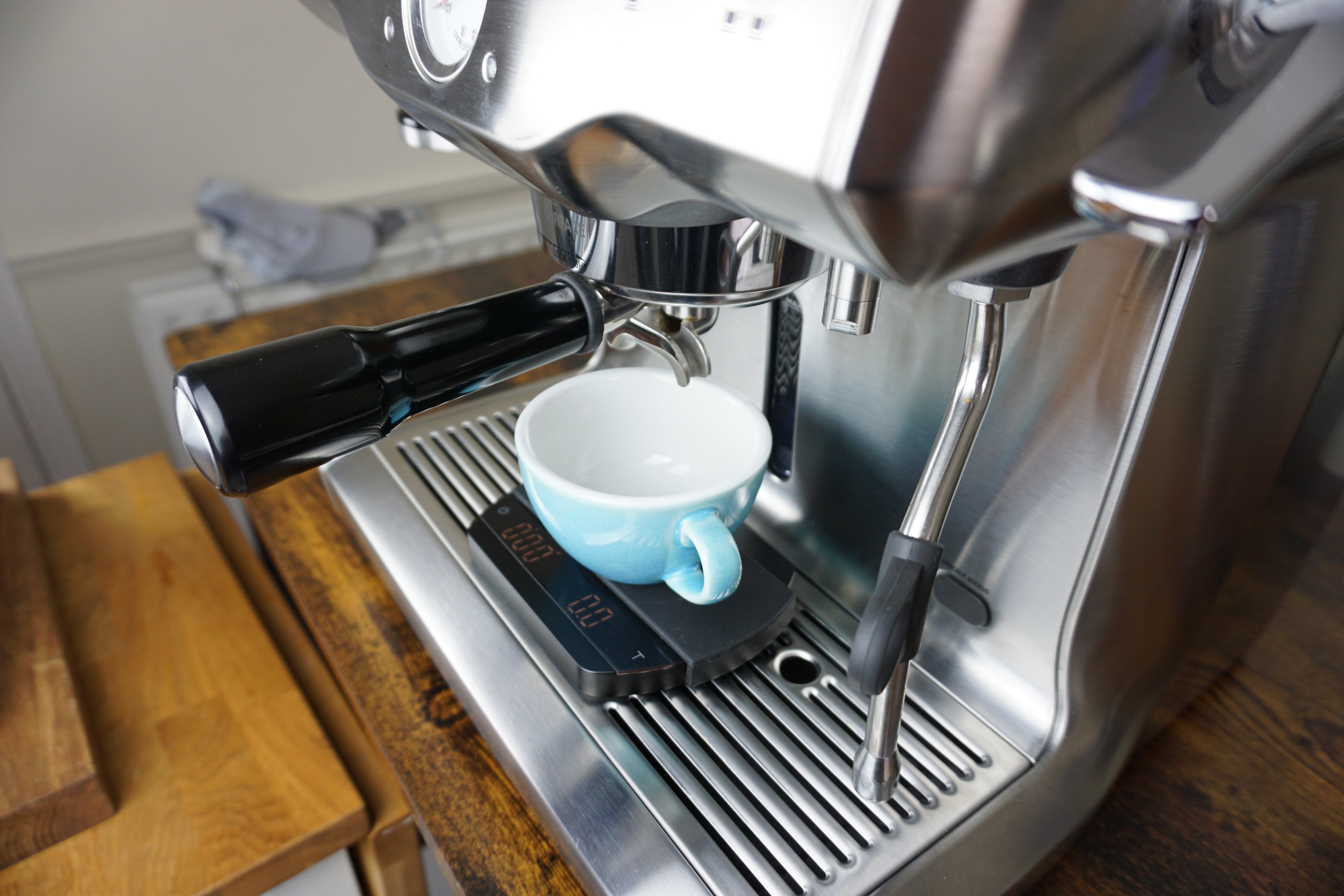 Sage Dynamic Duo, machine and grinder together